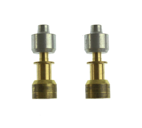 Whirlpool W10896677 Refrigerator Lokring Tube Coupler, 0.250" - 0.079" Brass Reducer