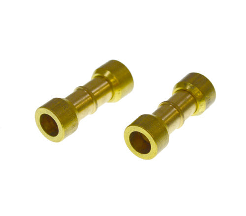 Whirlpool W10896709 Refrigerator Lokring Tube Connection Coupler, 0.250" Brass Connector