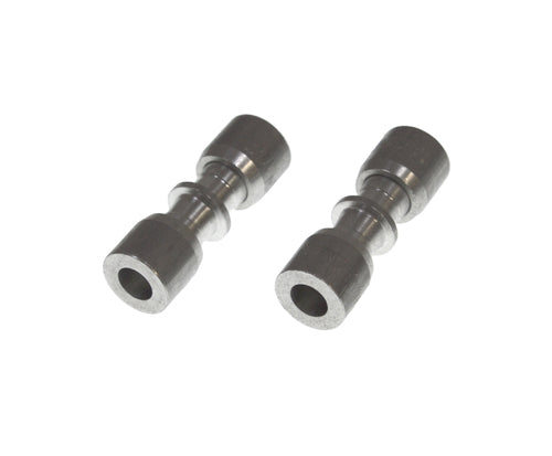 Whirlpool W10897196 Refrigerator Lokring Tube Connection Coupler, 0.250" Aluminum Connector