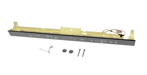 Whirlpool W10901795 Dishwasher Control Panel, Black