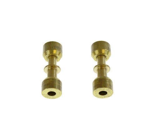 Whirlpool W10896689 Refrigerator Lokring Tube Coupler, 0.197" - 0.156" Brass Reducer
