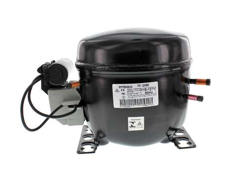 Universal R134a Refrigeration Compressor, 1/3+hp, Low/Med/High Back Pressure