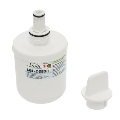 Swift Green Filter SGF-DSB30 VOC Removal Refrigerator Water Filter - Equivalent to Samsung DA29-00003G, DA2900003AB Supco